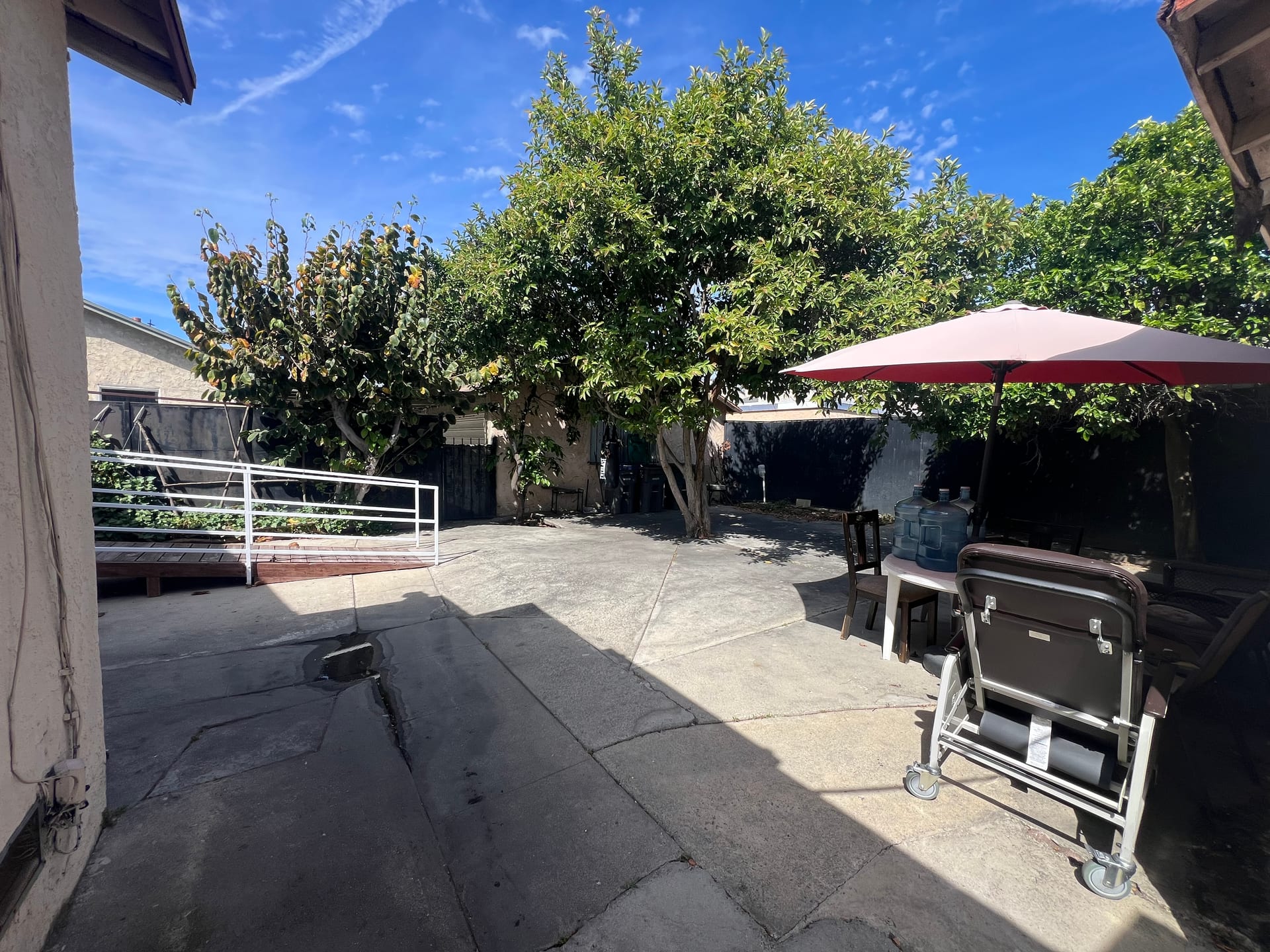 Gardena 6-Bed RCFE — backyard