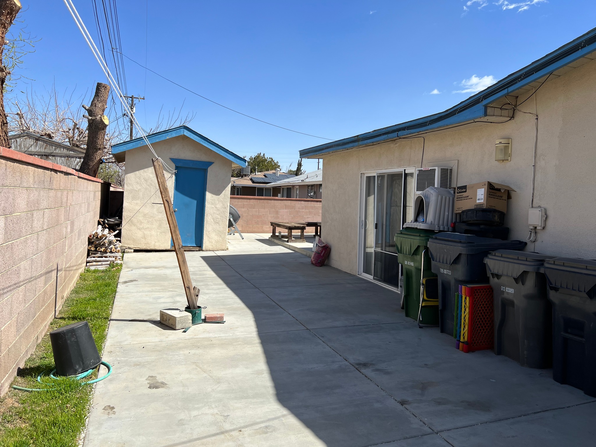 Lancaster 6-Bed RCFE — backyard